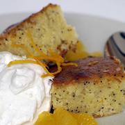 Malva Pudding with Naartjie and Poppy Seeds Recipe