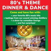 80's Theme Dinner & Dance - 30 November 2019