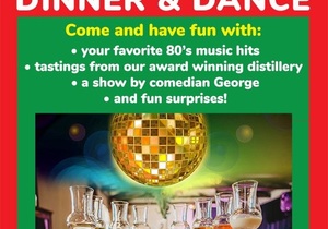 80's Theme Dinner & Dance - 30 November 2019