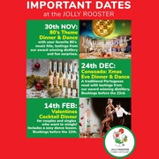 Important Dates at the Jolly Rooster - Events