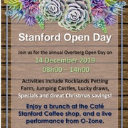 Stanford Open Day - 14 December 2019