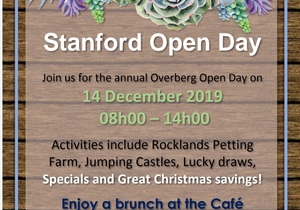 Stanford Open Day - 14 December 2019