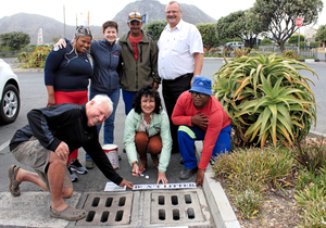 Storm Water Stencils and Statistics in Gansbaai