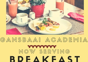 Breakfast at Gansbaai Academia - 22 February 2020