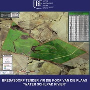 Bredasdorp Tender: Koop Van Die Plaas 'Water Schilpad Rivier
