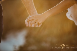 Romantic Beach Engagement shoot 
