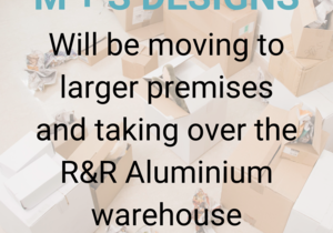 M + S Designs Is Moving!