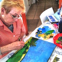 Teresa Tackles Acrylics