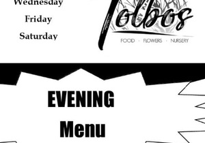 Evening Menu (4, 6 & 7 March 2020)