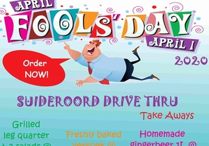 Suideroord April Fools' Day Drive Thru