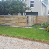 Wooden Fencing and Gate - Banwell Homes - Betty's Bay
