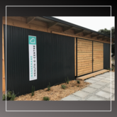 Sign at iMed Vision E-Learning Centre in Masakhane - M + S Designs - Gansbaai