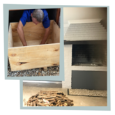 Firewood Box for Viljoen's - M + S Designs - Gansbaai