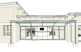 Architectural Images of the New Gym