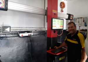 New Wheel Alignment Machine