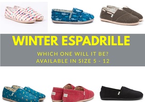 Winter Espadrille