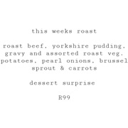 Sunday Roast - 14 June 2020