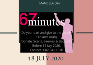 Gansbaai Tourism Bureau Mandela Day Initiative for 2020