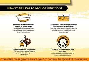 New measures to reduce infections