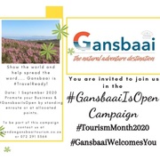 #GansbaaiIsOpen Campaign