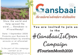 #GansbaaiIsOpen Campaign
