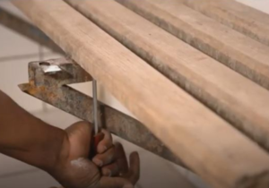 DIY: Refurbishing a Shower Bench