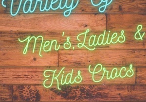 Variety of Crocs for Men, Ladies & Kids