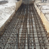 Foundation steel fixing