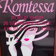 Pop-Up Shop at Komtessa:Â 26 September 2020
