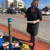 Xplorioâ„¢ Hermanus - Hermanus Art Circle - HAC Artists Painting Bollards