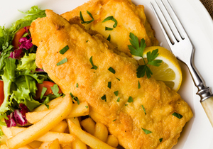 Recipe: Crispy Battered Hake