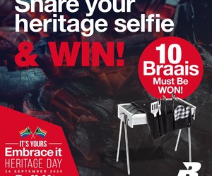 Stand a chance to WIN 1 of 10 Braai stands