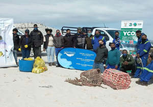 COASTAL CLEAN-UP: 170+ Plastic Beverage Bottles Collected at Die Gruis