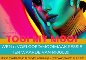 WEN n voelgoed/mooimaak sessieÂ ter waarde van R10 000!