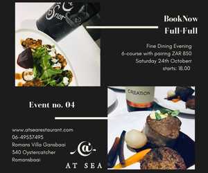 Fine Dining Evening - 24 October 2020
