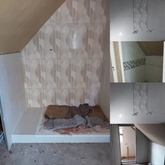 bathroom shower tiling