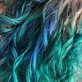Funky Bright Hair Colour - Meraki Beauty and Oggy Oggy the Hair Shop - Pringle Bay