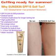 SUNSKIN SPF15 Self Tan