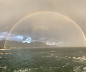 Saturday, 7 November 2020:Â Beautiful Sunset Double Rainbow