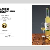 SA Womenâ€™s Wine & Spirits Awards 2020 (Lemoncello: Gold) - Jolly Rooster - Stanford