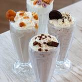 Xplorioâ„¢ Struisbaai - Catch Cook Restaurant - Oh shake it up baby now! - Oreo Chocolate Cake Milkshake - Salted Caramel Koeksister Milkshake - Coco Pops & Peppermint Crisp Milkshake - Froot Loops & Marshmallow Milkshake