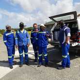 Xplorioâ„¢ Gansbaai - Pearly Beach Ratepayers - Overstrand Municipality Sanitizing Toilets at Pearly Beach