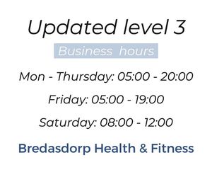 Updated Level 3 Business Hours