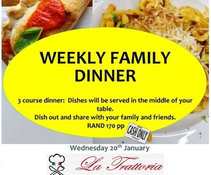 Family dinner is back at La Trattoria!