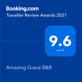 Booking.com Traveller Review Awards 2021 - Amazing Grace B&B - Xplorioâ„¢ Gansbaai