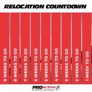 Finally our official relocation countdown has begun!