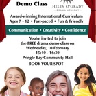 Poster - Free Drama Demo - Xplorioâ„¢ Pringle Bay