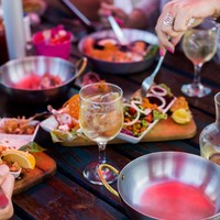 Enjoying Food & Wine - Gansbaai Food & Wine Festival - Xplorioâ„¢ Gansbaai