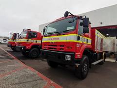 THREE BRAND NEW FIRE VEHICLES HANDED OVER