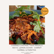 New: Charred Chicken Tikka Masala